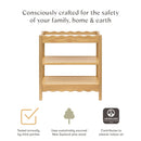 Changing Table - Natural Walnut