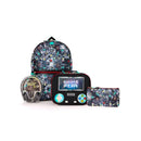Kids' 16L Kids Backpack with Lunch Box Headphone - Black
