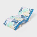 Chaise Lounge Water Floats and Inflatables - Blue/White