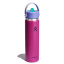 Wide Mouth Flex Straw Water Bottle - Holiday Punch