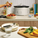 6qt Programmable Slow Cooker - Oatmilk