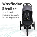 Wayfinder Jogging Stroller - Storm