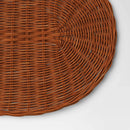 2pk Dark Woven Rattan Placemat - Threshold™