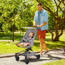 Lightweight Baby Stroller - Grey