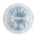 12 Cup Formed Aluminum Bundt Pan Blue with Cake Keeper: Nonstick Baking Pan, Dishwasher-Safe