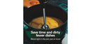 3-in-1 Immersion Hand Blender with Whisk - Black