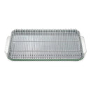 2-Piece Ceramic Baking Sheet and Cooling Rack Cookware Set - Sage