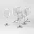 Stemmed Hutton Wine Glass Set - 12.75oz 6pk