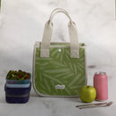 Lunch Bag Food Storage Container Green Leaf