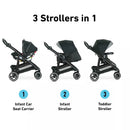 Modes 3 Lite Platinum Travel System - Gray