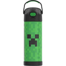 16oz Vacuum Insulated Stainless Steel Water Bottle - Minecraft