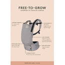 Signature Woven Free-to-Grow Baby Carrier Dreamy Roses