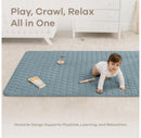 Play Mat with Non-Slip Bottom - Pacific Blue
