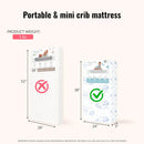 Luna/Haven Waterproof 1.5” Infant Cradle Foam Mattress