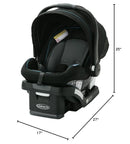 SnugRide SnugLock 35 Infant Car Seat - Harleigh