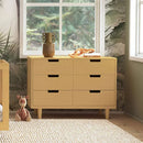 Marley 6-Drawer Double Dresser in Honey