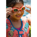 Kids' Glide Printed Swim Goggles - Coral/Teal
