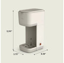 14oz. Single-Serve Coffee Maker- Oatmilk
