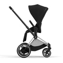 E-Priam 2 Smart Stroller - Chrome/Black