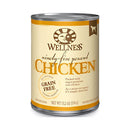 Wellness, 95 Percent Chicken Grain-Free Recipe, Canned Dog Food, 13 oz