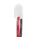 iDesign 1 in. L Clear Plastic Hook 6 pk, Pack of 6