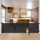 Retractable Baby Gate - Black