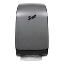Scott Mod* Scottfold* Towel Dispenser, Plastic, Brushed Metallic,10 3/5 X 5.48 X 18.79 - KCC39712