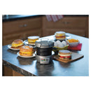 Breakfast Sandwich Maker with Timer - Grey