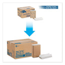 Georgia-Pacific Pacific Blue Basic C-Fold Paper Towels,10 1/10X13 1/5, White, 240/Pack,10 Pks/Ct - GPC20603