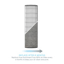 Pure Enrichment PureZone 17-3/4 in. H X 3-3/4 in. W Round HEPA Air Purifier Filter 1 pk