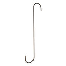 Border Concepts S Hook, Black, 24 Inches