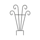 Border Concepts Pot Trellis, 24"