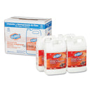 Clorox Professional Floor Cleaner And Degreaser Concentrate, 1 Gal Bottle, 4/Carton - CLO30892CT