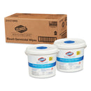 Clorox Healthcare Bleach Germicidal Wipes, 12 X 12, Unscented, 110/Canister, 2/Carton - CLO30358CT