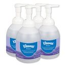 Kleenex Reveal Ultra Moisturizing Foam Hand Sanitizer, 18 Oz Bottle, Clear, 4/Carton - KCC45826CT