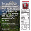 Old Trapper Deli Sticks Jalapeno Beef Deli Sticks 15 oz Bagged