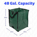 DuraSack 48 gal Pop Up Yard Bag Open 1 pk