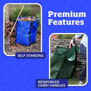 DuraSack 48 gal Pop Up Yard Bag Open 1 pk