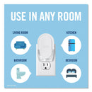 Febreze Plug Air Freshener Warmer, 2.5" X 3" X 4", Off White, 4/Carton - PGC76985
