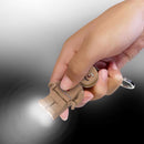 LEGO Minifigures Plastic Brown Gingerbread Man Keychain w/LED Light, Pack of 6