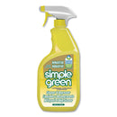Simple Green Industrial Cleaner And Degreaser, Concentrated, Lemon, 24 Oz Bottle, 12/Carton - SMP14002