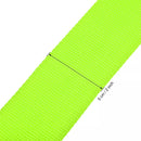 PP Travel Packing Suitcase Belts with Buckle and Combination Lock 2 Pcs Light Green