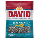 David Jumbo Ranch Sunflower Seeds 5.25 oz Bagged, Pack of 12