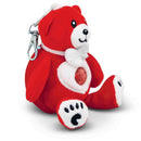 Shawshank LEDz Teddyroos Valentines Keychain Assorted 12 pc, Pack of 12