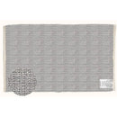First Concept 36 in. W X 24 in. L Black/White Checkered Polyester Accent Rug