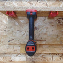 StealthMounts Tool Holders Compatible with Milwaukee M18; Red ABS Tool Holder 4 pk