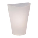 Rubbermaid Spa Works 2.25 gal Clear Plastic Vanity Wastebasket, Pack of 6