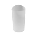 Rubbermaid Spa Works 2.25 gal Clear Plastic Vanity Wastebasket, Pack of 6