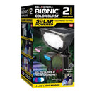 Bell & Howell Bionic Black Solar Powered 0.5 W LED Garden Light 2 pk