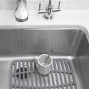 Spectrum Cora 12 in. L X 16 in. W X 1 in. H Plastic Sink Mat